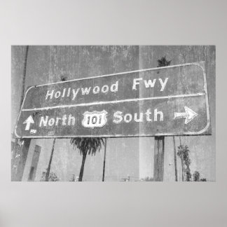 Pôster Símbolo da Freeway Hollywood