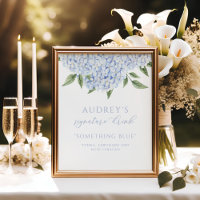 Símbolo de Barra de Bebida de Assinatura Hydrangea