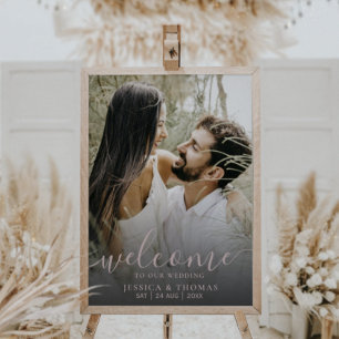 Poster Símbolo de Casamento da Calliografia Dourada com R