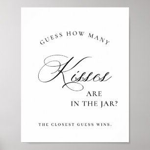Poster Símbolo de Chá de panela Simples Elegante