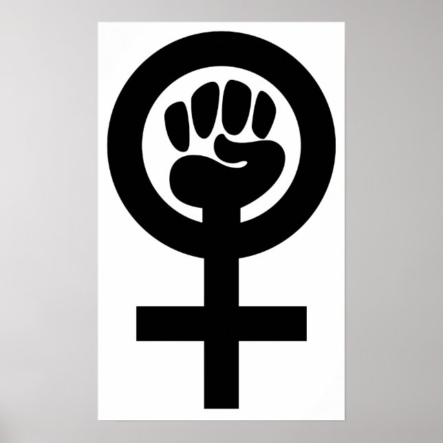 Poster Símbolo de Energia das Mulheres (Frente)