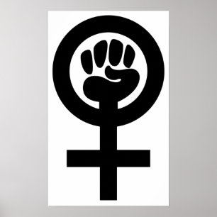 Pôster Símbolo de Energia para Mulheres