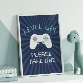 Poster Símbolo de Favorito do Aniversário de criança do T