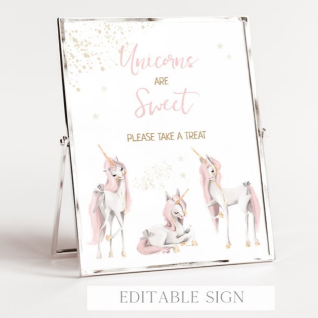 Poster Símbolo de Favoritos do Unicórnio Magical (Criador carregado)