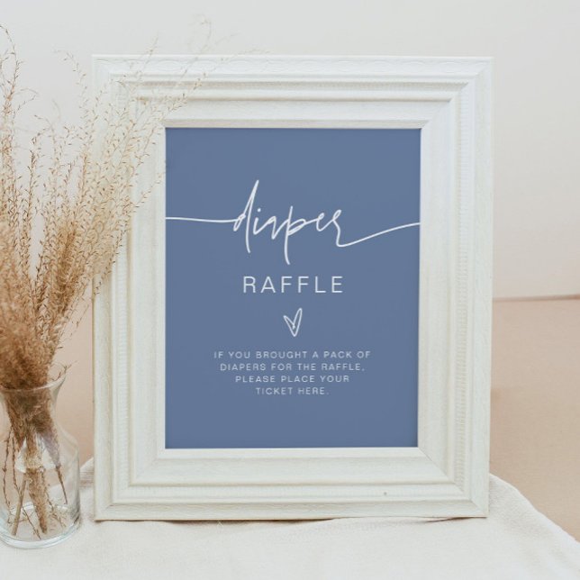Poster Símbolo de Jogo Raffle da Fralda Azul Dusty MARLO  (Criador carregado)