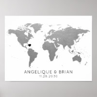 Símbolo de Livro Convidado do Mapa do Mundo de Pra