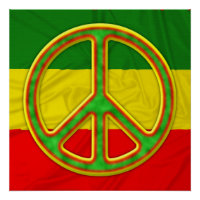 Símbolo de paz rasta