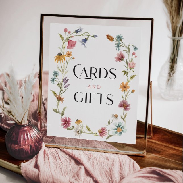 Poster Símbolo de presentes para cartões de Chá de panela (Criador carregado)