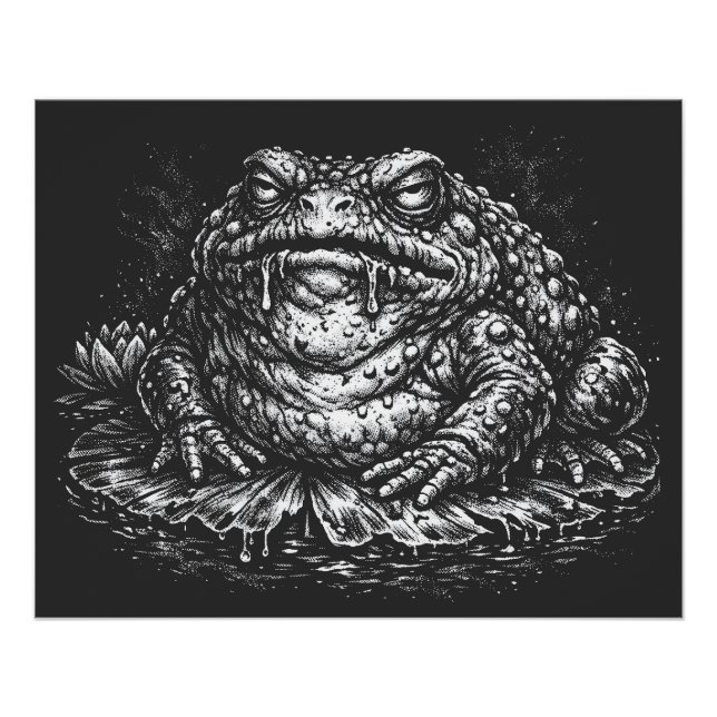 Pôster Símbolo do Sapo Assombrado por BurnsInHell (Frente)