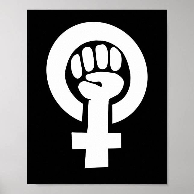 Poster Símbolo Feminista (Frente)