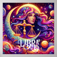 Símbolo Horoscópico Libra Zodiac Arte Mística Eéti