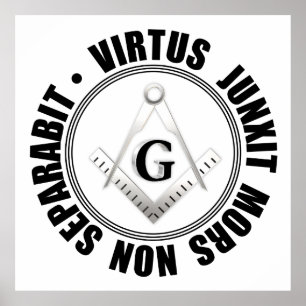 Poster Símbolo maçônico