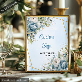 Poster Símbolo Personalizado de Casamento de Derramamento