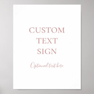 Poster Símbolo Personalizado de Placas e Ofertas Dourada