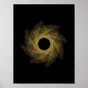 Pôster Símbolo sagrado da geometria
