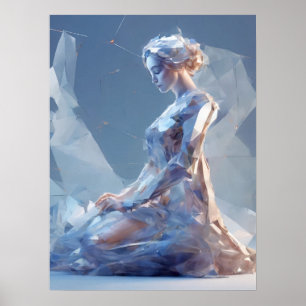 Poster Símbolo Virgo Zodiac