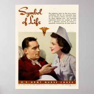 Poster Símbolo WII da Life Nurse Corps