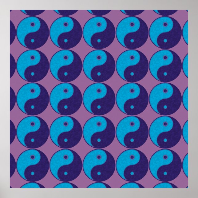 Poster símbolo yin yang zen (Frente)