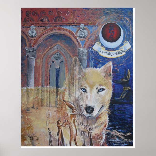 Poster Símbolos de proteção (Frente)