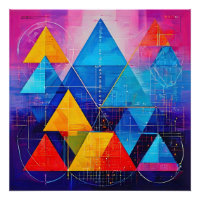 Símbolos Geométricos Abstrato nº 10