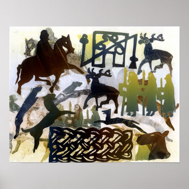 Pôster Símbolos picantes e lactação (Frente)