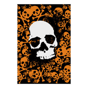 Pôster Simetria de Eerie: Uma Matriz Vibrante de Humanos 