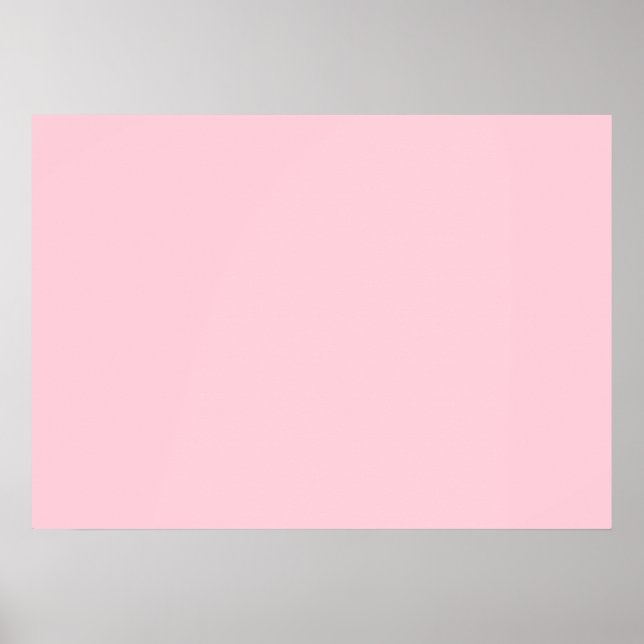 Poster simple minimal solid color custom pastel custom th (Frente)