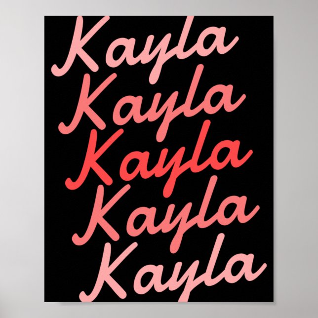 Poster Simple Modern Cool Tygraphy Name Toddler T Shirt  (Frente)