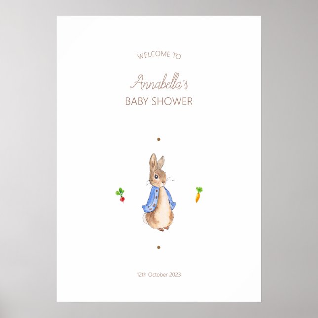 Poster Simple Peter o Rabbit (Frente)