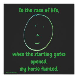 Pôster "Simple Says-#1" funny, quote, humor