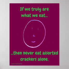 Poster "Simple Says-#2" funny, quote, witty 