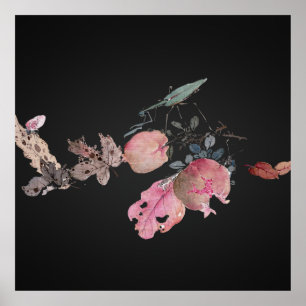 Poster Simples Arte Japonesa Urakami Shunkin