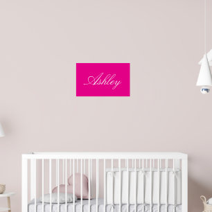 POSTER SIMPLES ELEGANTES NOMES DE FAMÍLIA PARA BEBÊS MODE