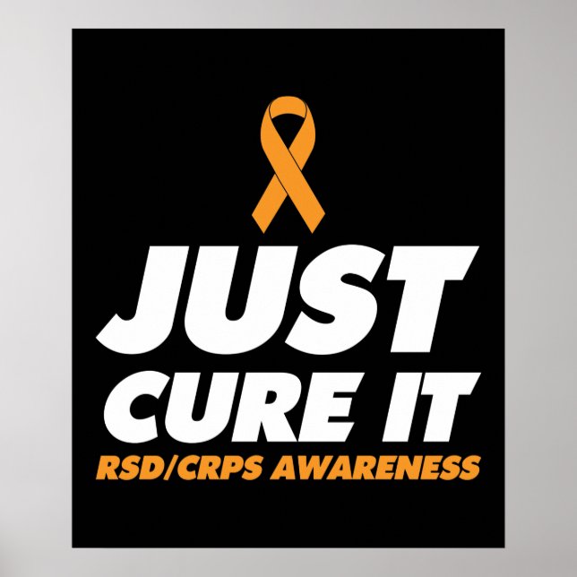 Poster Simplesmente Curta A Consciência RSD CRPS (Frente)