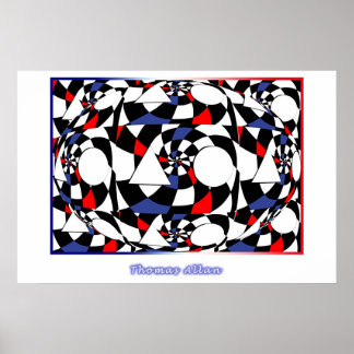 Poster Simplicidade de Cor e Forma