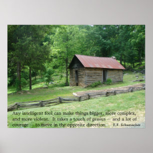 Pôster Simplifique sua vida