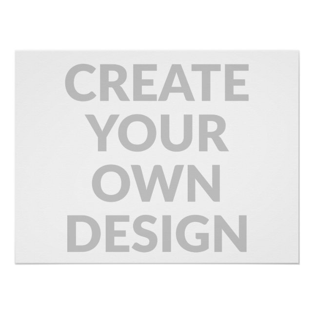 Pôster Simply - Create Your Own  (Frente)