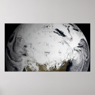 Poster Simulação em nuvem de um dia solteiro