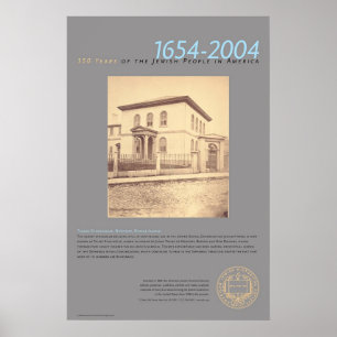Poster Sinagoga de Touro, Newport, Rhode - ilha