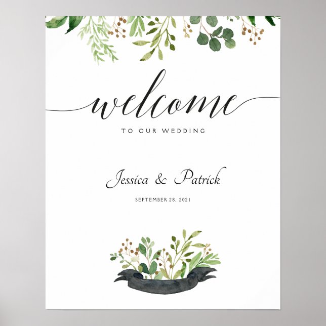 Poster Sinais de boas-vindas (Frente)