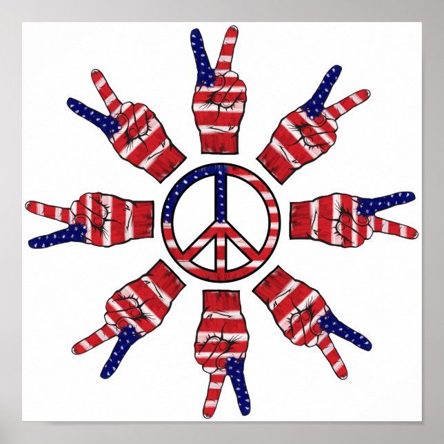 Poster Sinais de Paz Sol (Frente)