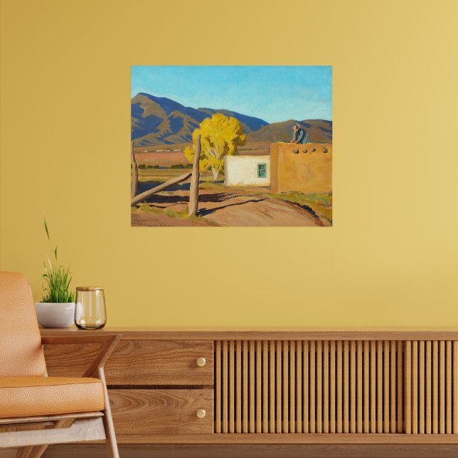 Poster Sinais do outono de 1931 por Maynard Dixon (Sala de Estar 2)