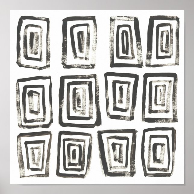 Poster Sinais mistos IV (Frente)