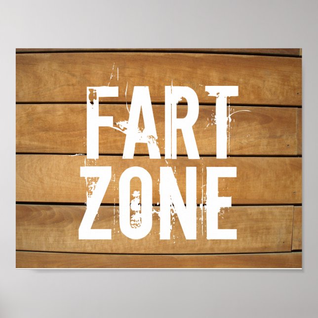 Poster Sinais russos para a ZONA FART (Frente)