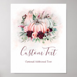 Poster Sinal da Abóbora