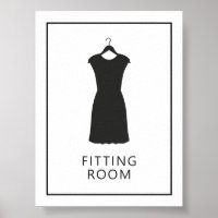 Sinal da sala de montagem ou da sala de vestir par