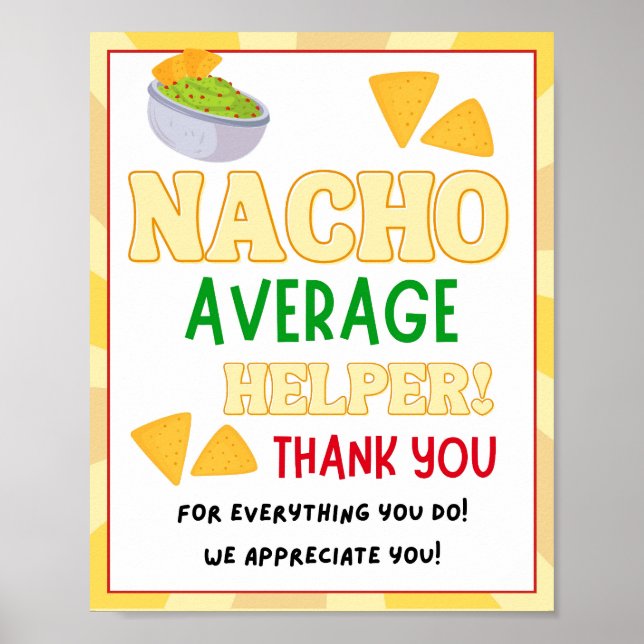 Poster Sinal da Semana de Apreciação, Sinal de Apreciação (Frente)