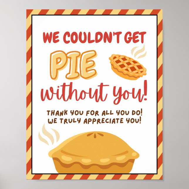 Poster Sinal da Semana de Apreciação, Sinal de Apreciação (Frente)