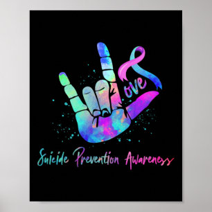 Poster Sinal de Amor Semana de Sensibilização para a Prev