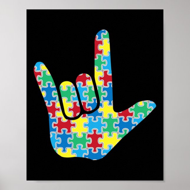Poster Sinal de amor Sensibilização (Frente)